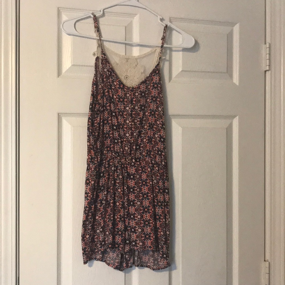 Floral one-piece